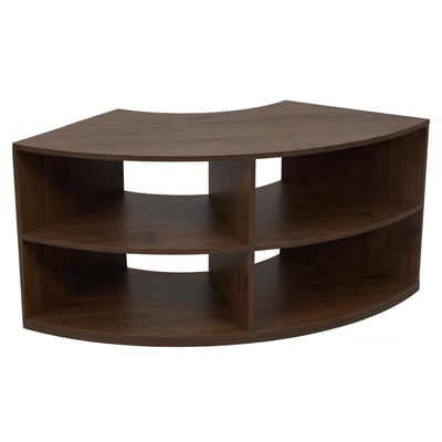 Meuble TV effet bois 120 cm style scandinave, LUKE OVIALA