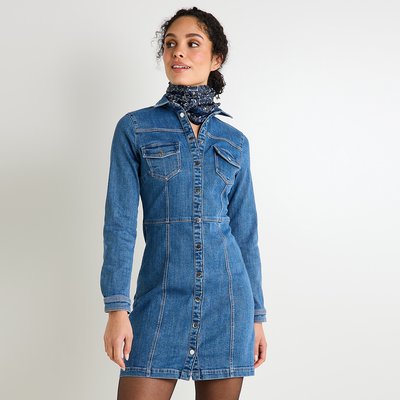 Robe en denim GRAIN DE MALICE
