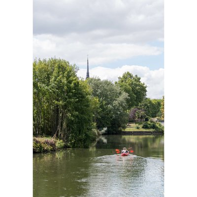 Tableau Mural Hortillonnages D’amiens NATURE ÉVASION CEANOTHE