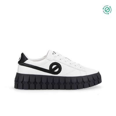 No name cuir blanc La Redoute