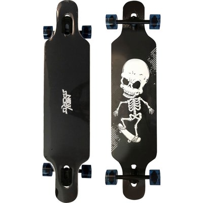 Planche Longboard Skull Squelette ABEC 9 VEDES