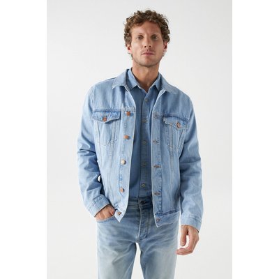 Blouson En Jean Vintage Regular Trucker SALSA JEANS