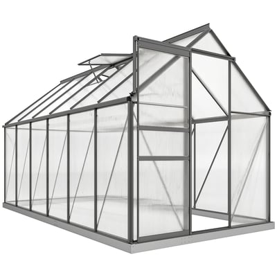 Serre Polycarbonate Transparent OUTSUNNY
