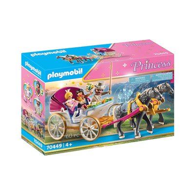Calèche et couple royal PLAYMOBIL