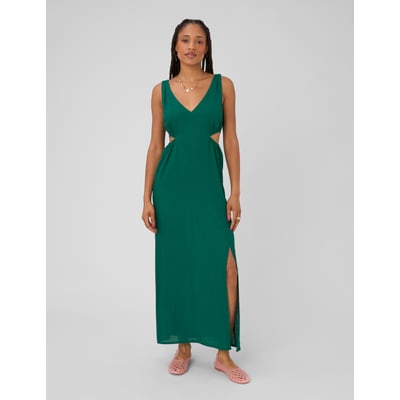 Robe longue col v BZB