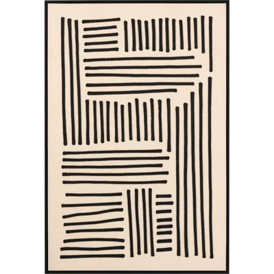 Tableau graphique en bois de pin RECOLLECTION