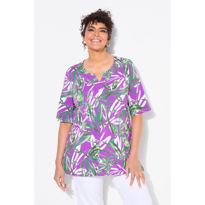 T-shirt à manches courtes et col tunisien ULLA POPKEN