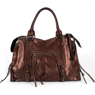 Sac à main en cuir irisé italien SANDSTORM OH MY BAG