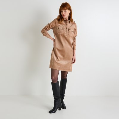 Robe velours GRAIN DE MALICE