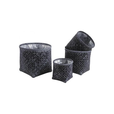 Cache-pot en palmier (lot de 4) AUBRY GASPARD