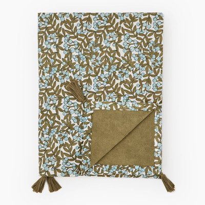 Fouta imprimé, 180x200cm, 100% coton bio MONOPRIX