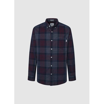 Chemise en velours à carreaux PEPE JEANS