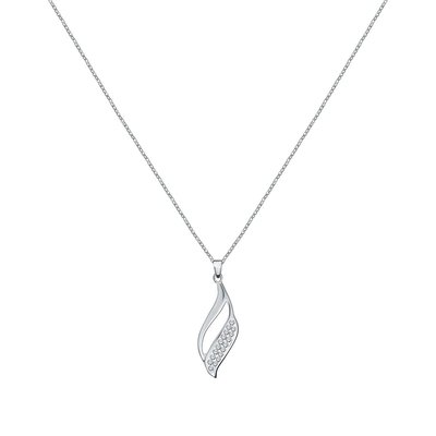 Collier en argent 925 et cristal CLEOR