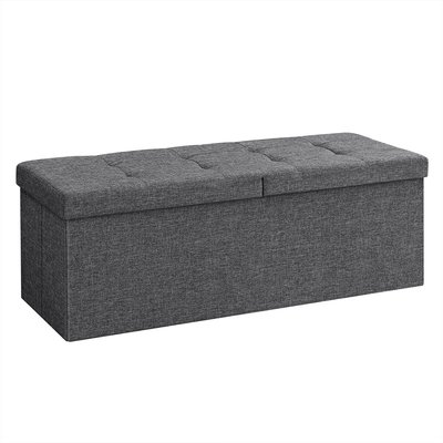 Coffre de rangement avec couvercle pliable - L110 cm CALICOSY