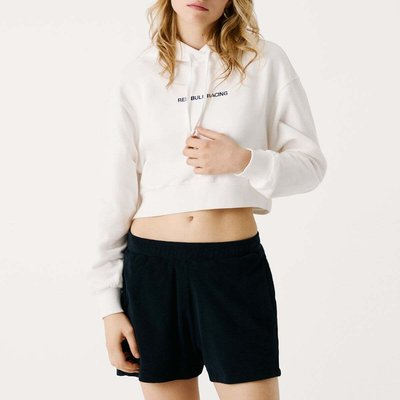 Sweat-Shirt Coupe Courte À Capuche PEPE JEANS