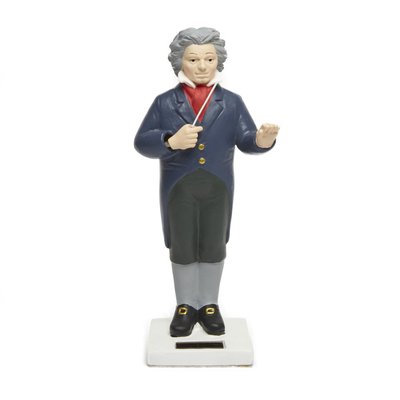 Figurine solaire beethoven KIKKERLAND