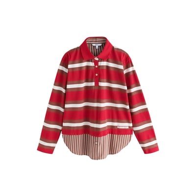 Polo effet superposé à rayures NEXT