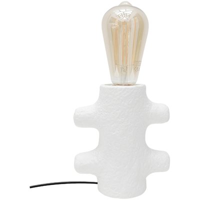 Lampe Base En Porcelaine - Totem Pm - Blanc OPJET