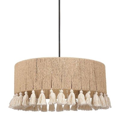 Suspension Cylindrique Métal Coton Charlotte e DECORATIE