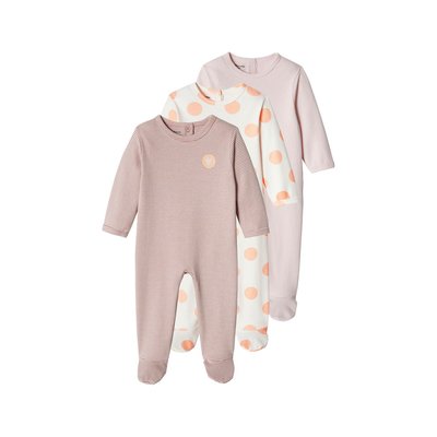 Lot de 3 dors-bien basic en interlock BASICS VERTBAUDET