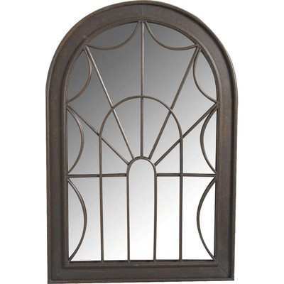 Miroir en métal à motif AUBRY GASPARD