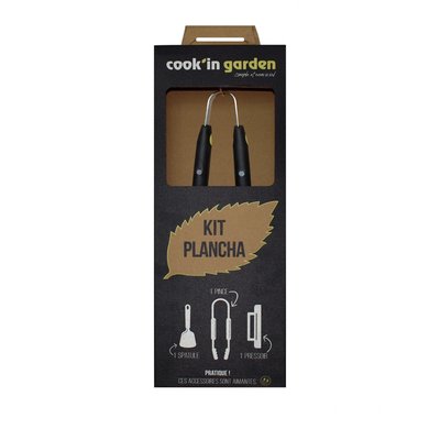 Kit plancha 3 ustensiles COOK IN GARDEN