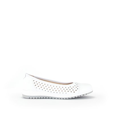 Ballerine compensée blanche new arrivals