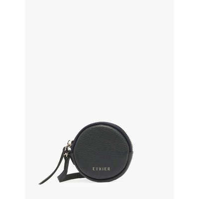 Porte-monnaie rond Tradition cuir ETRIER