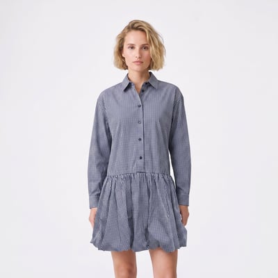 Robe chemise structurée avec volume bouffant en dessous ARERIE ARTLOVE