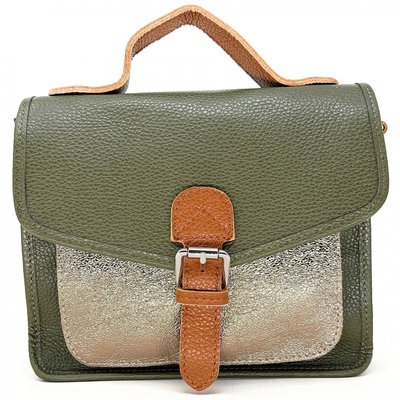 Sac bandoulière cartable en cuir grainé CORTE OH MY BAG