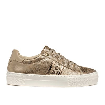 Claudin Breathable Leather Trainers GEOX