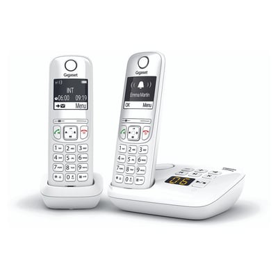 Téléphone sans fil AS690A Duo Blanc GIGASET