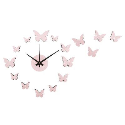 Horloge murale Papillons PRESENT TIME