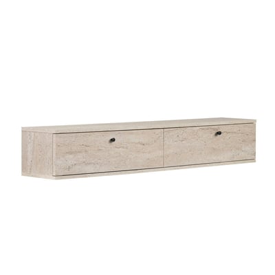 Meuble TV suspendu faible encombrement 160 cm MARFA PIER IMPORT