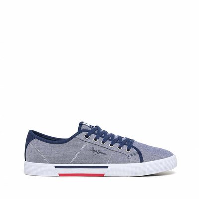 Baskets en toile Brady Chambray PEPE JEANS