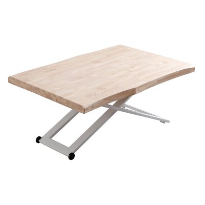 Table basse rehaussable en bois - MATIKA MATHI DESIGN