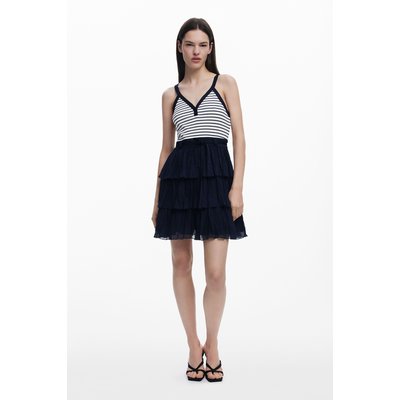 Desigual - Robe combinée jupe plissée DESIGUAL