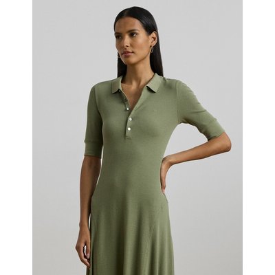 Платье миди с короткими рукавами LAUREN RALPH LAUREN