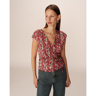Top a portafoglio con stampa floreale PENNY GRACE & MILA