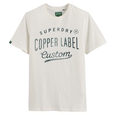 Camiseta de cuello redondo con estampado SUPERDRY