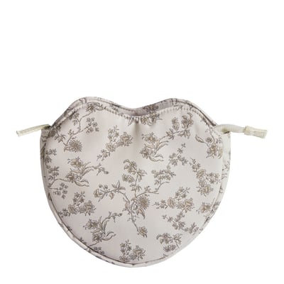 Pochette Cœur en tissu Sublime Jasmin MATHILDE M