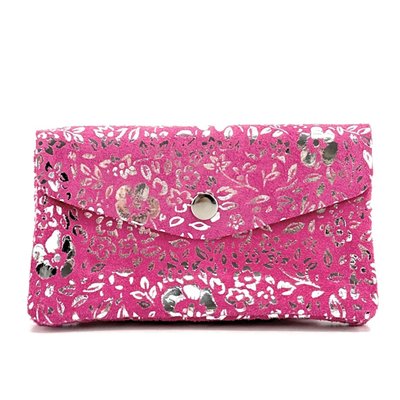 Pochette porte-monnaie en cuir nubuck COMPO BLOOM OH MY BAG