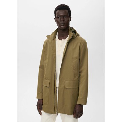 Parka capuche résistante à l’eau MANGO MAN