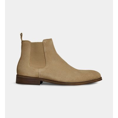 Boots Chelsea Laurent En Cuir Velours COMPTOIR GL