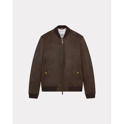 Blouson en cuir TEDDY BRUSH CHEVIGNON