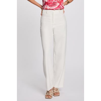 Pantalon droit à pinces MORGAN