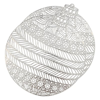 Lot de 2 sets de table boule de Noël TOILINUX