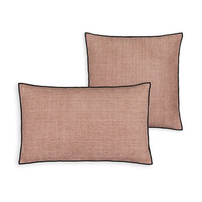 Kissenbezug Figuera, Chenille-Optik LA REDOUTE INTERIEURS