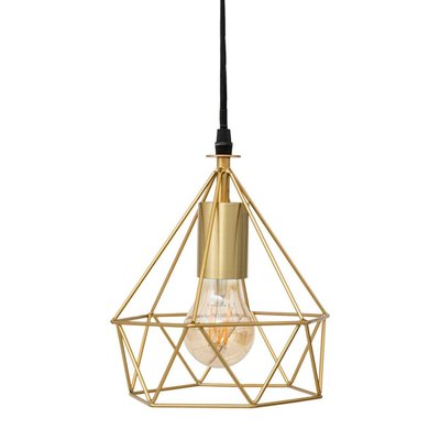 Suspension Métal Filaire Or 19 X 22 ATMOSPHERA