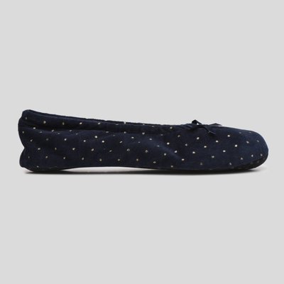 Ballerine en velours MONOPRIX